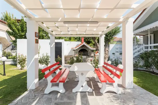 Barbeque and Pergola