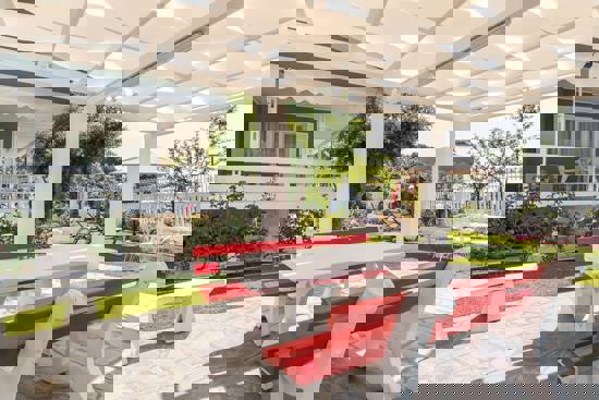 Pergola and Dining Table