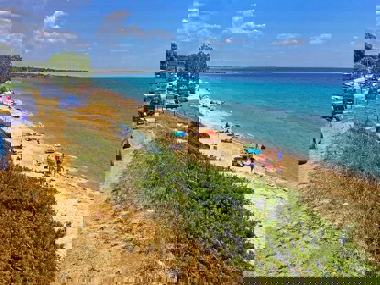 Beach near Villa Fofo