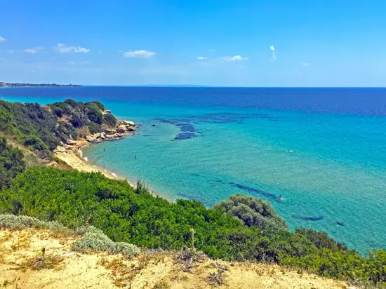Beach near Villa Fofo